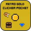 Retro Gold Clicker Pocket